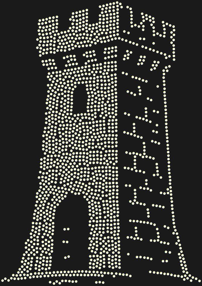 Трафарет Башня — RHT_TOWER1_SS10_CRYSTAL_AB