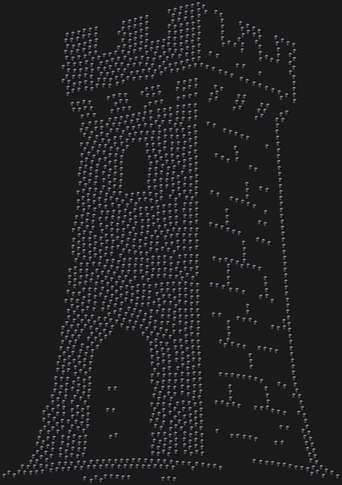 Трафарет Башня — RHT_TOWER1_SS10_JET_BLACK