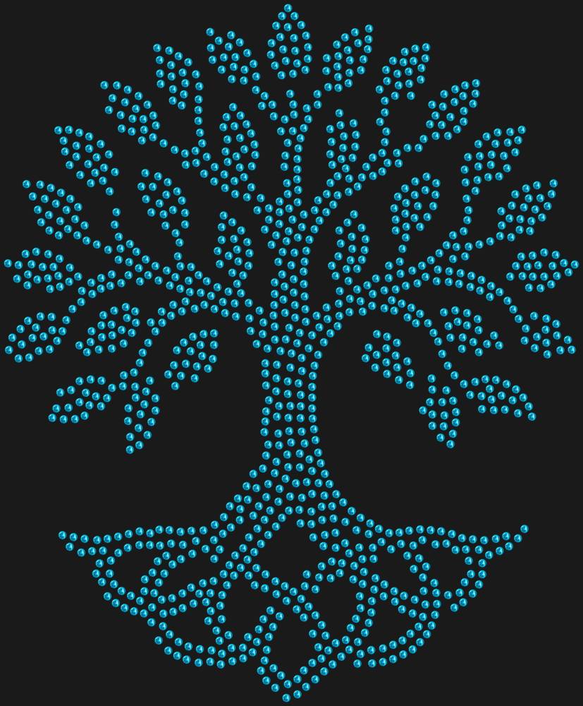 Трафарет Древо жизни — RHT_TREEOFLIFE1_SS10_AQUAMARINE