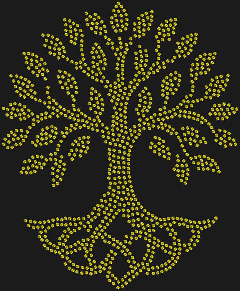 Трафарет Древо жизни — RHT_TREEOFLIFE1_SS10_CITRINE