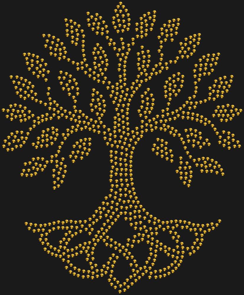 Трафарет Древо жизни — RHT_TREEOFLIFE1_SS10_GOLD