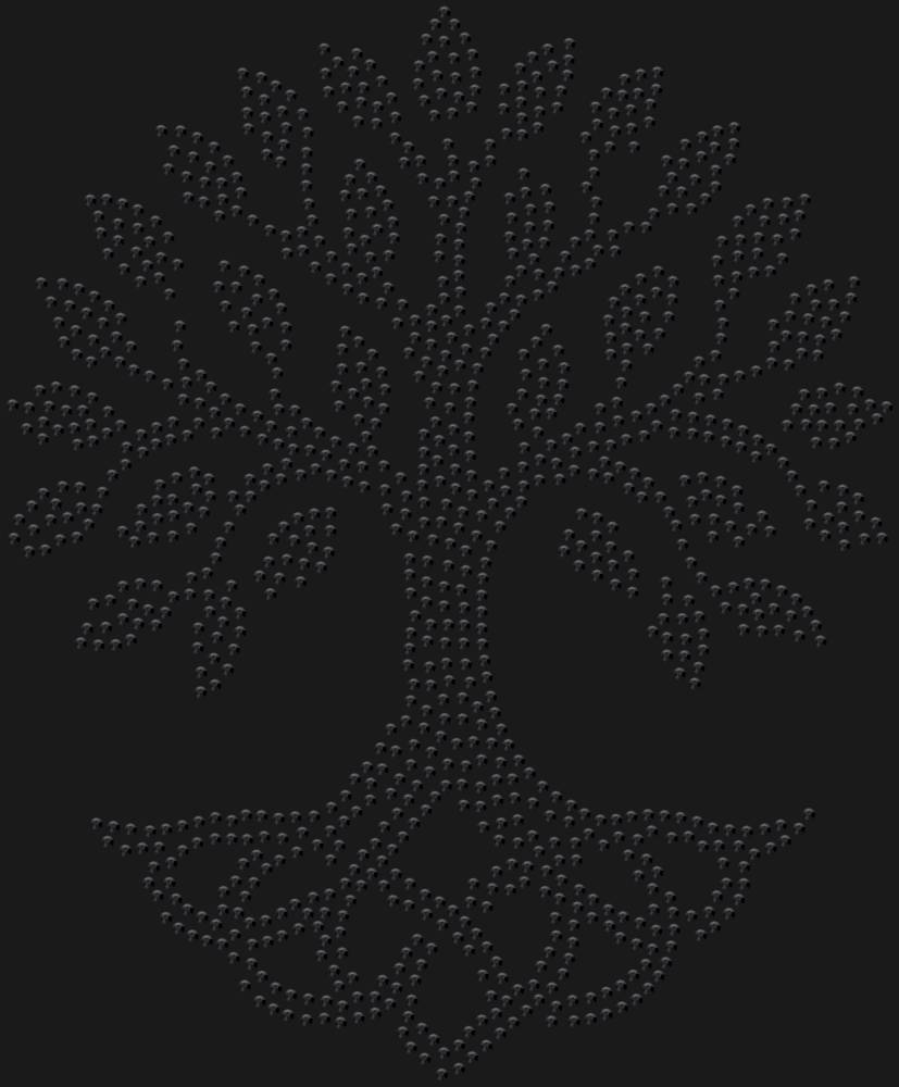 Трафарет Древо жизни — RHT_TREEOFLIFE1_SS10_JET_BLACK