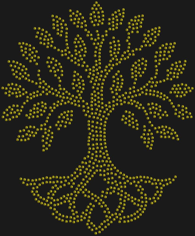 Трафарет Древо жизни — RHT_TREEOFLIFE1_SS10_OLIVE