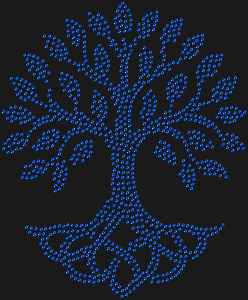 Трафарет Древо жизни — RHT_TREEOFLIFE1_SS10_SAPPHIRE
