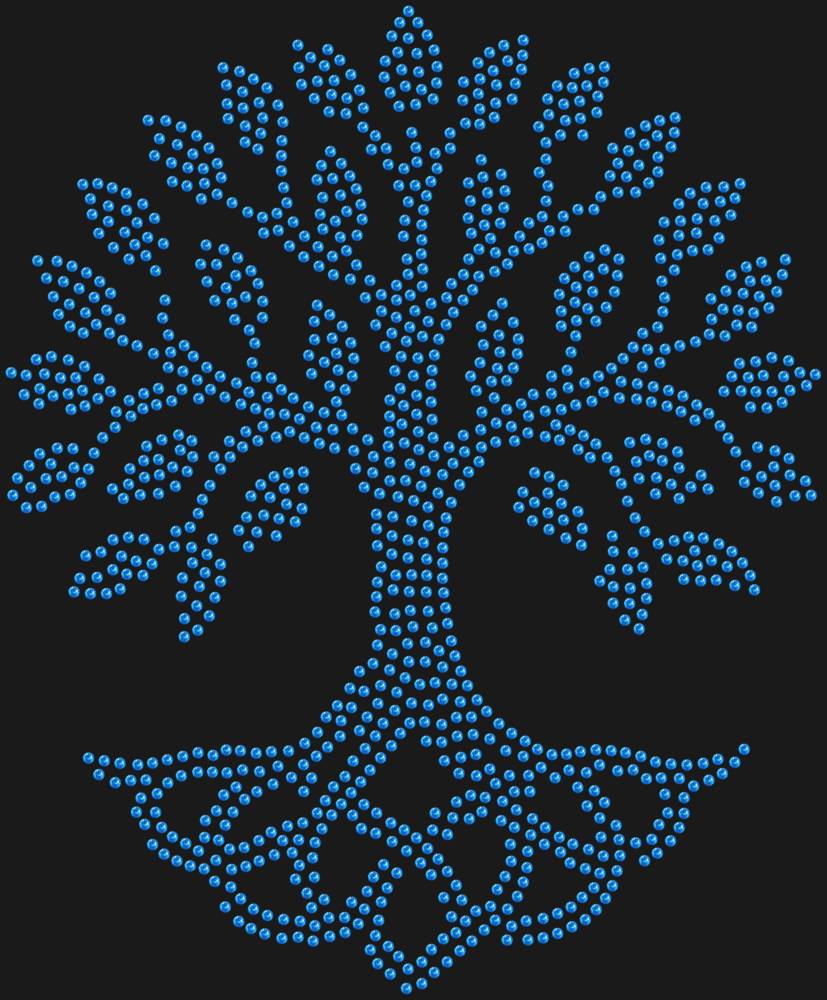 Трафарет Древо жизни — RHT_TREEOFLIFE1_SS16_LT_SAPPHIRE