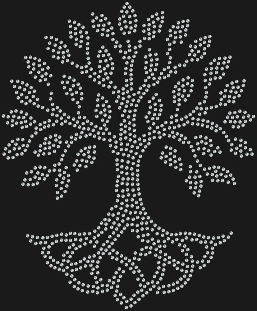 Трафарет Древо жизни — RHT_TREEOFLIFE1_SS6_CRYSTAL_CLEAR