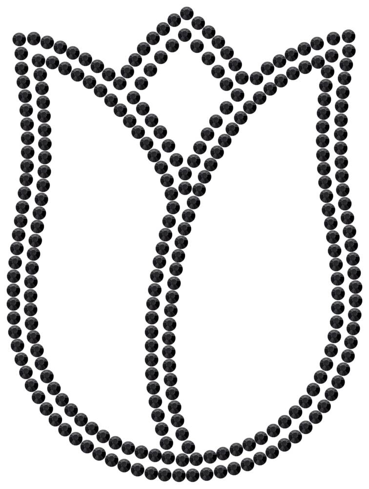 Трафарет Тюльпан — RHT_TULIP1_SS16_JET_BLACK