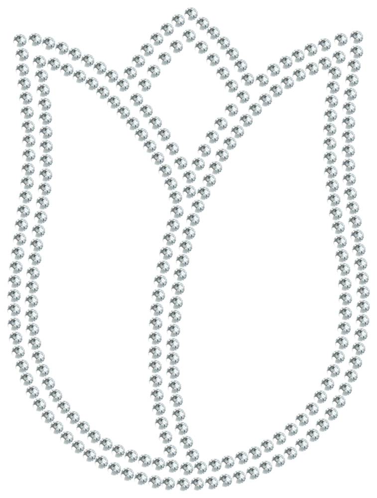 Трафарет Тюльпан — RHT_TULIP1_SS20_CRYSTAL_CLEAR