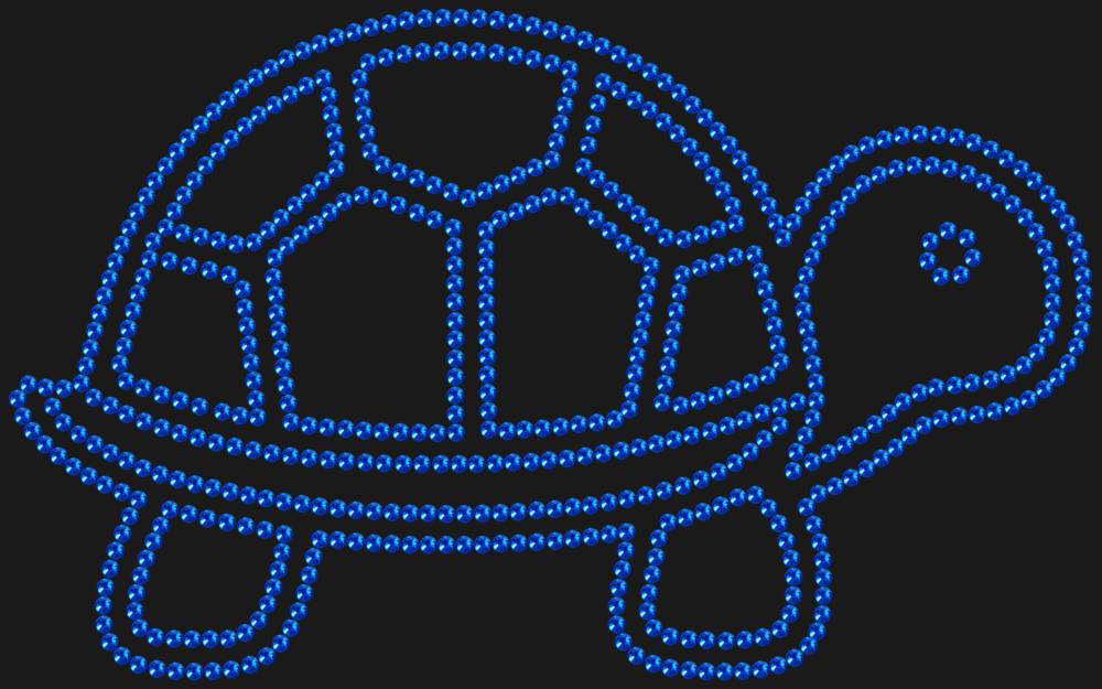 Трафарет Черепашка — RHT_TURTTLE1_SS10_SAPPHIRE