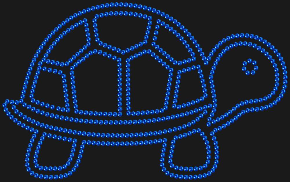 Трафарет Черепашка — RHT_TURTTLE1_SS16_SAPPHIRE