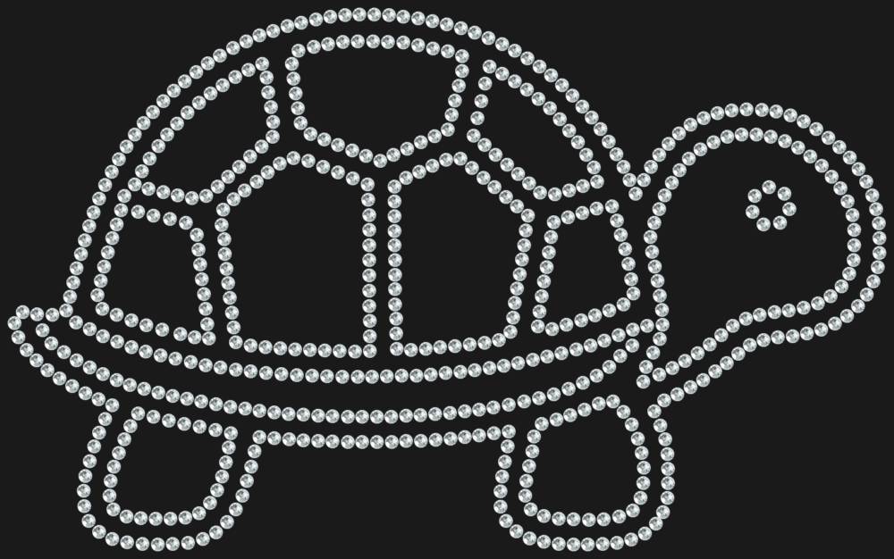 Трафарет Черепашка — RHT_TURTTLE1_SS6_CRYSTAL_CLEAR