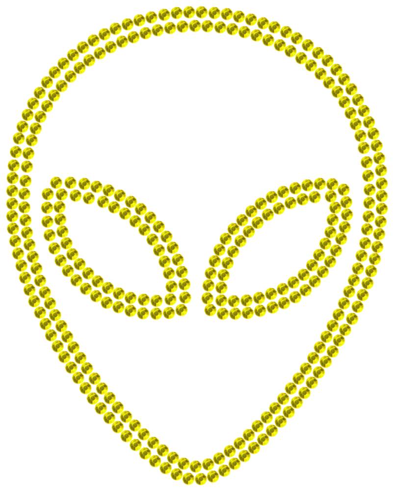 Трафарет Инопланетянин — RHT_UFO1_SS10_CITRINE