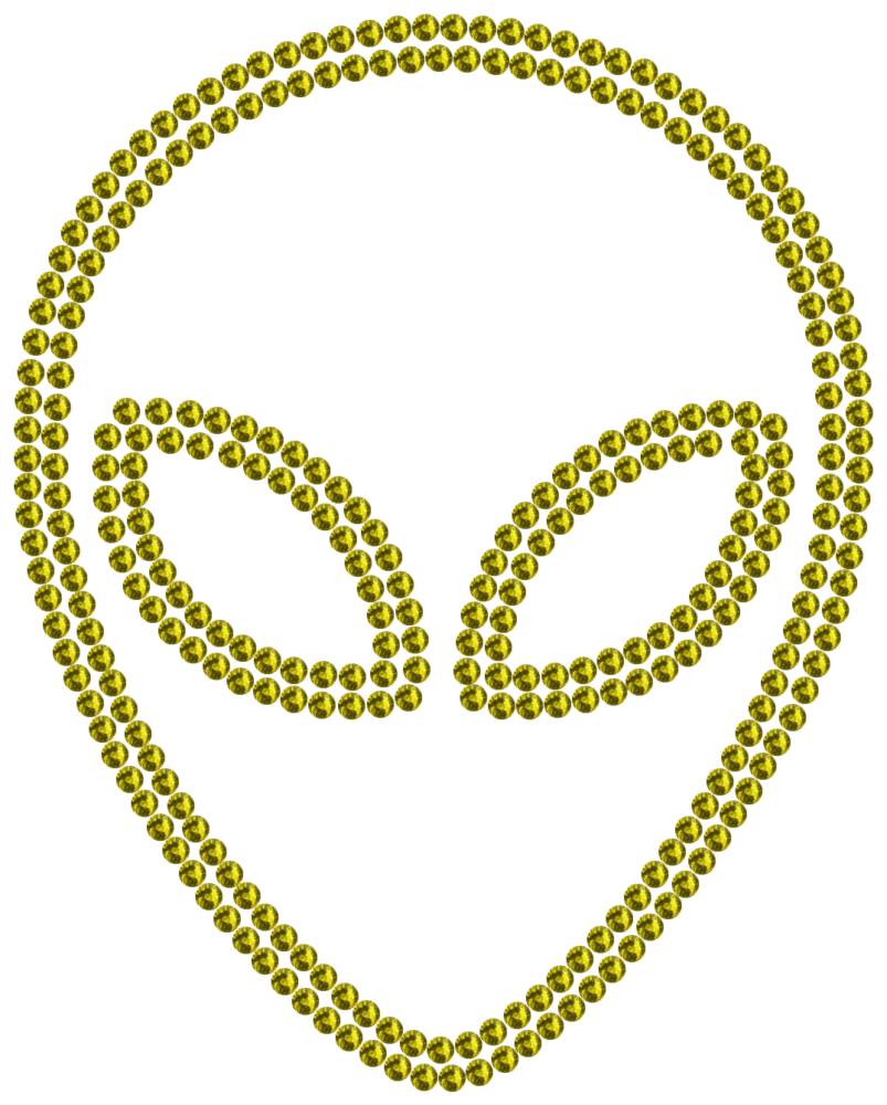 Трафарет Инопланетянин — RHT_UFO1_SS10_OLIVE