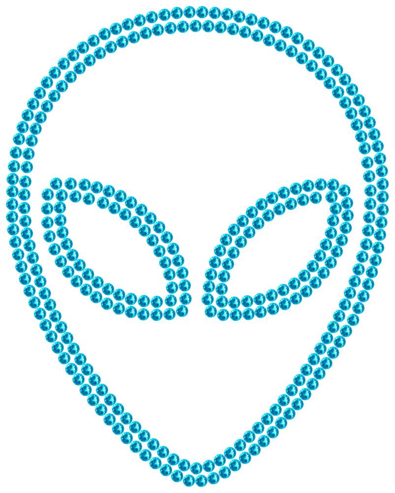 Трафарет Инопланетянин — RHT_UFO1_SS16_AQUAMARINE