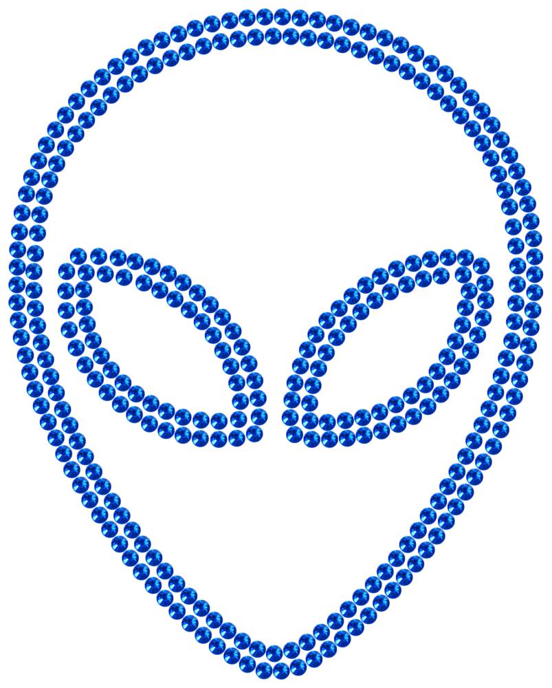 Трафарет Инопланетянин — RHT_UFO1_SS16_SAPPHIRE