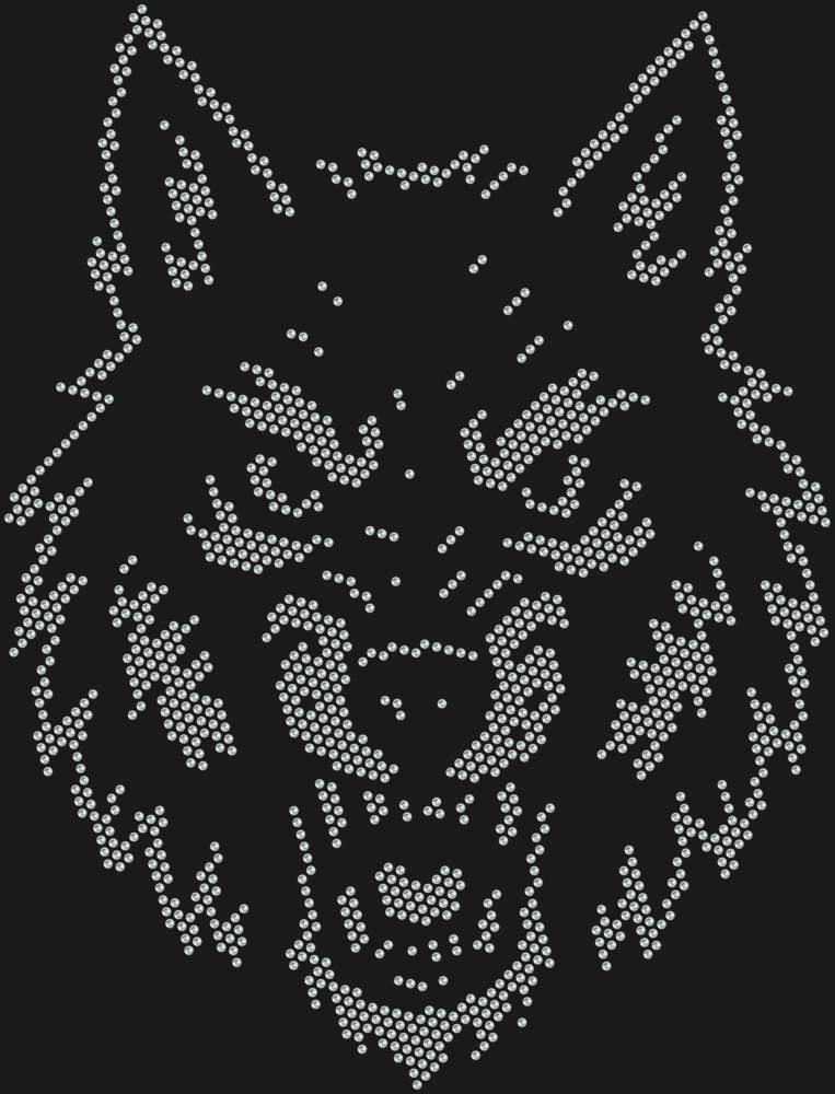 Трафарет Волк — RHT_WOLF1_SS12_CRYSTAL_CLEAR