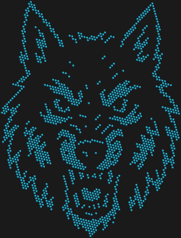 Трафарет Волк — RHT_WOLF1_SS16_AQUAMARINE