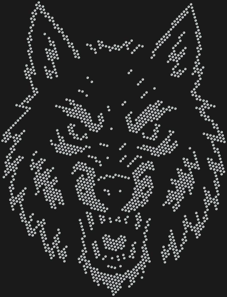 Трафарет Волк — RHT_WOLF1_SS20_CRYSTAL_CLEAR