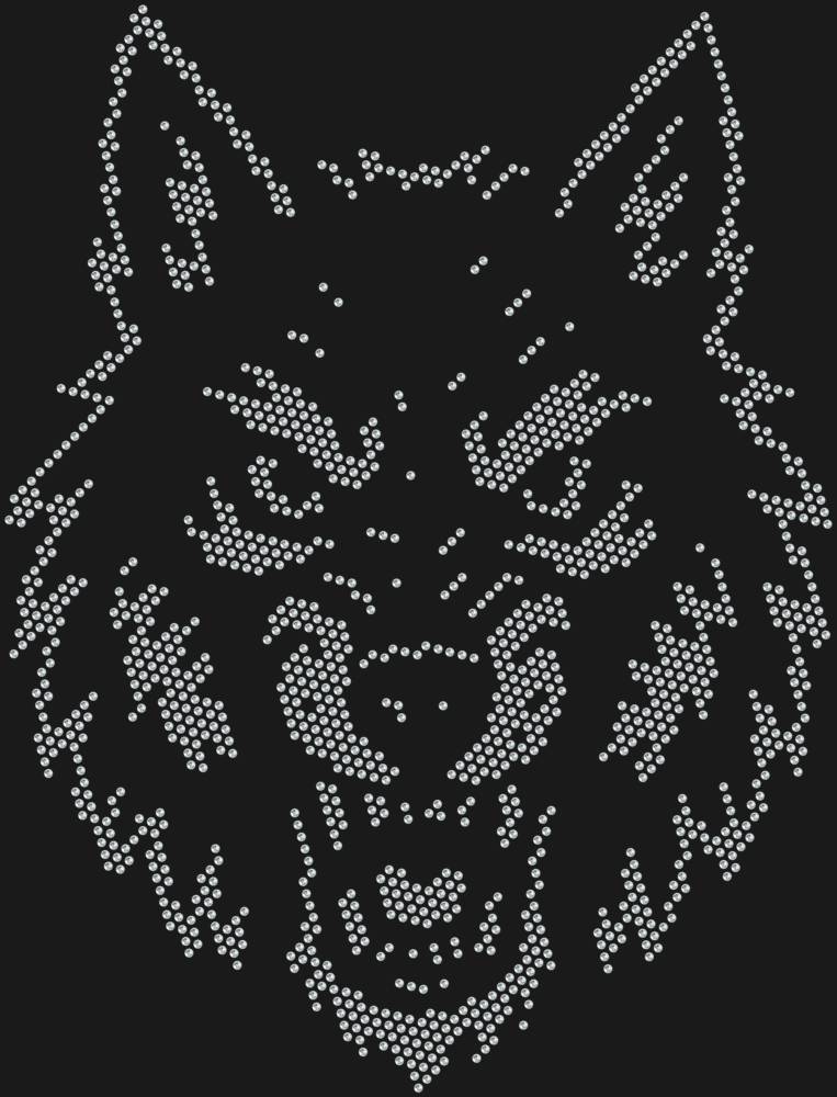 Трафарет Волк — RHT_WOLF1_SS6_CRYSTAL_CLEAR