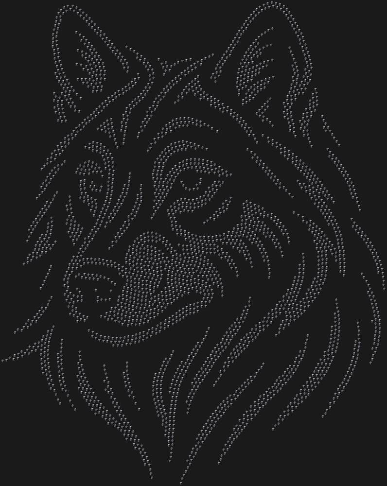Трафарет Волк — RHT_WOLF2_SS10_JET_BLACK