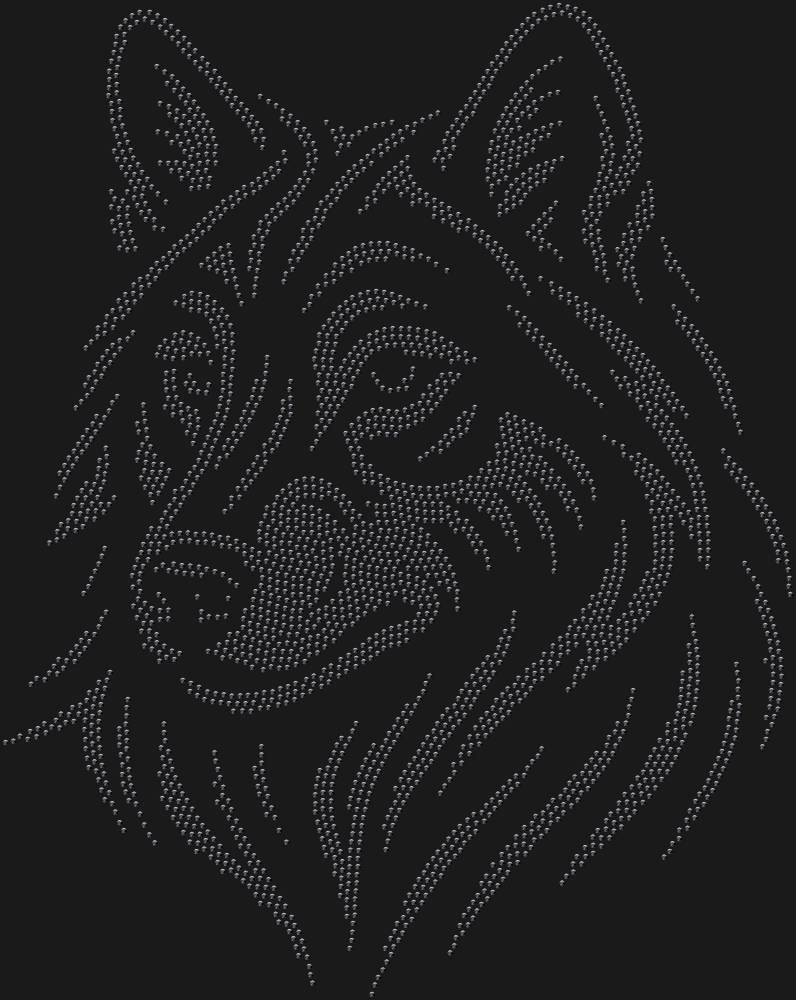 Трафарет Волк — RHT_WOLF2_SS16_JET_BLACK
