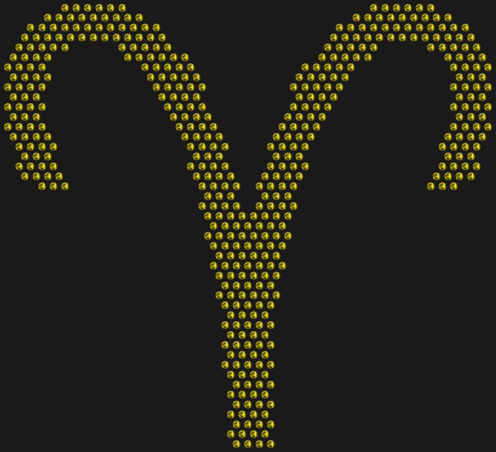 Трафарет Знак зодиака Овен — RHT_ZODIACARIES1_SS10_OLIVE