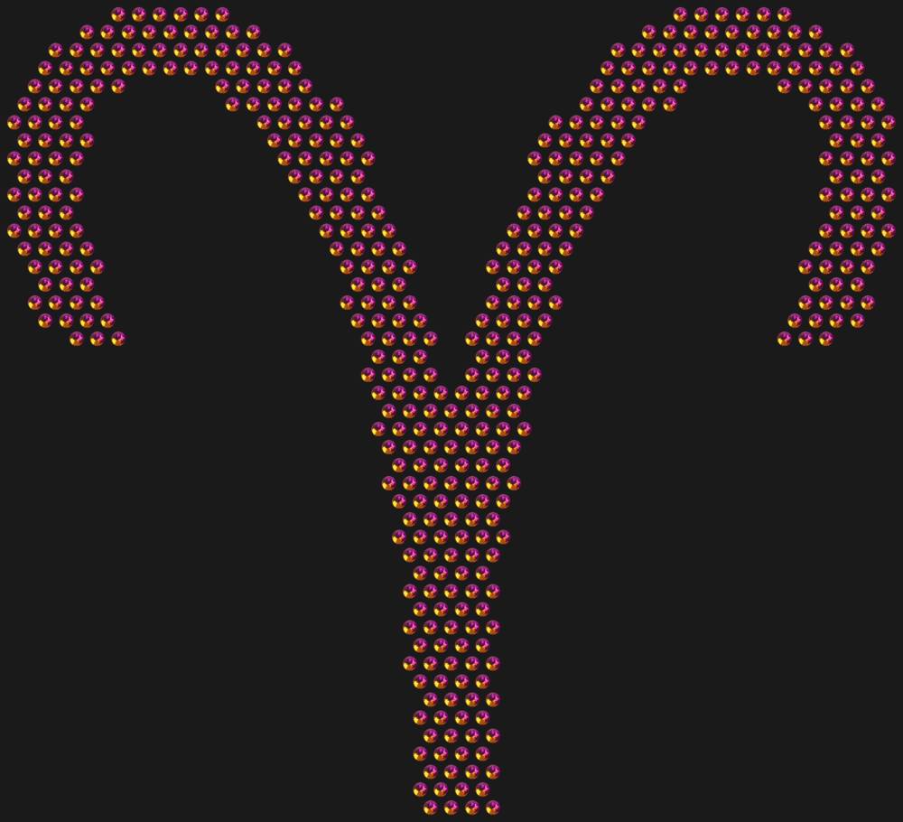 Трафарет Знак зодиака Овен — RHT_ZODIACARIES1_SS10_RAINBOW
