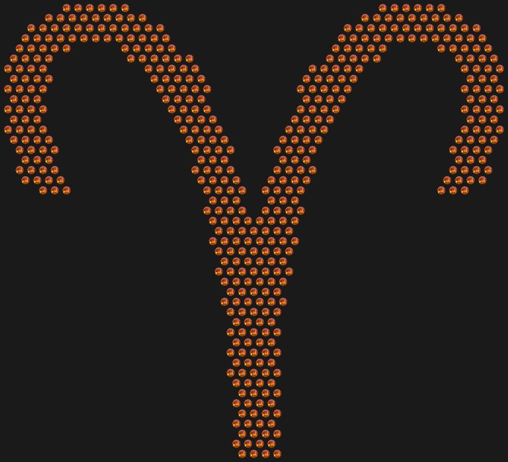 Трафарет Знак зодиака Овен — RHT_ZODIACARIES1_SS10_RED_VOLCANO
