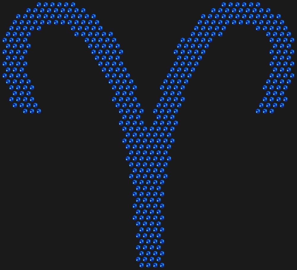 Трафарет Знак зодиака Овен — RHT_ZODIACARIES1_SS10_SAPPHIRE
