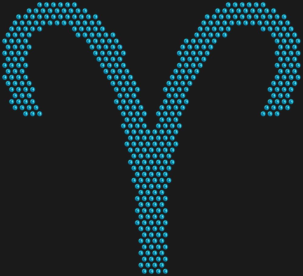 Трафарет Знак зодиака Овен — RHT_ZODIACARIES1_SS16_AQUAMARINE