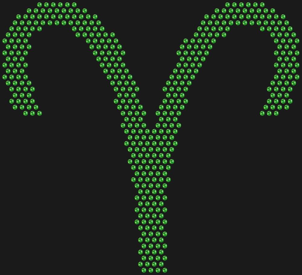 Трафарет Знак зодиака Овен — RHT_ZODIACARIES1_SS16_LT_PERIDOT
