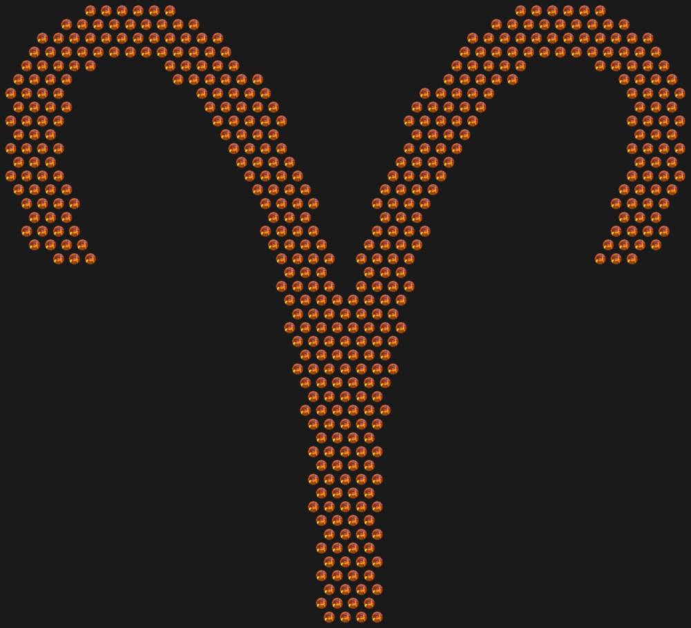 Трафарет Знак зодиака Овен — RHT_ZODIACARIES1_SS16_RED_VOLCANO