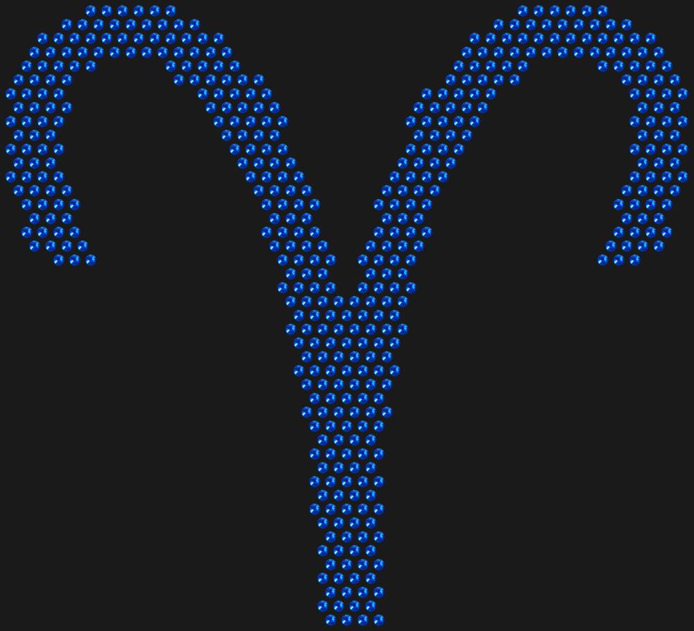 Трафарет Знак зодиака Овен — RHT_ZODIACARIES1_SS16_SAPPHIRE