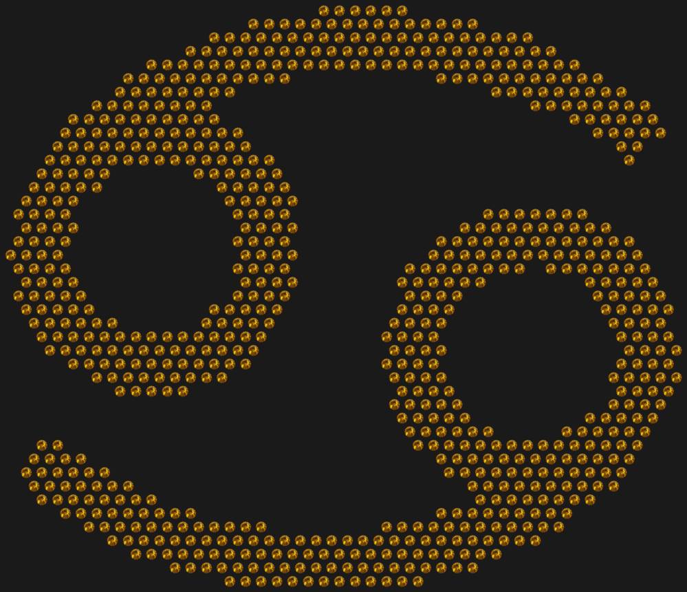 Трафарет Знак зодиака Рак — RHT_ZODIACCANCER1_SS10_TOPAZ