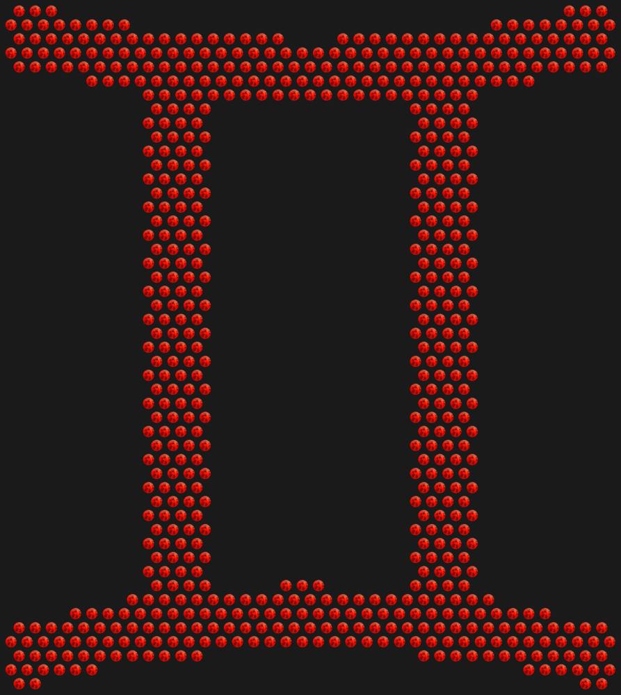 Трафарет Знак зодиака Близнецы — RHT_ZODIACGEMENI1_SS16_LT_SIAM