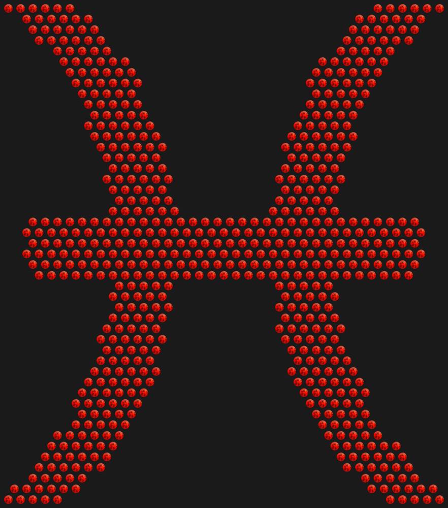 Трафарет Знак зодиака Рыбы — RHT_ZODIACPISCES1_SS16_LT_SIAM