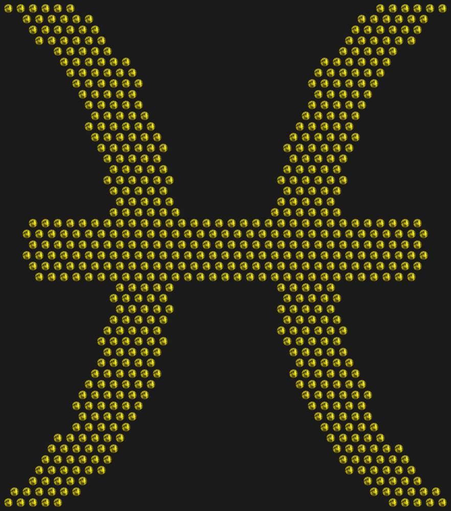 Трафарет Знак зодиака Рыбы — RHT_ZODIACPISCES1_SS16_OLIVE