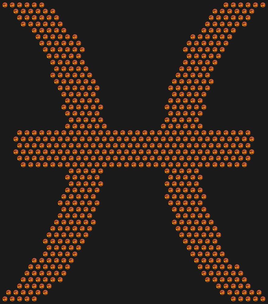 Трафарет Знак зодиака Рыбы — RHT_ZODIACPISCES1_SS16_RED_VOLCANO