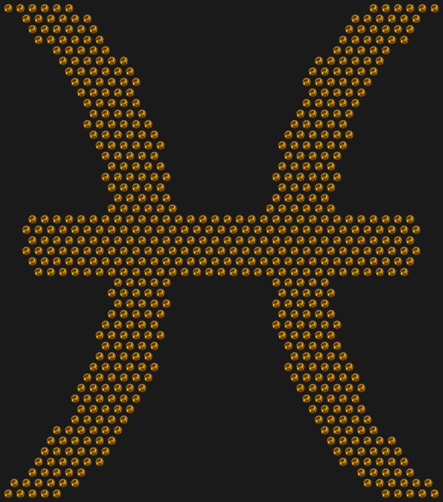 Трафарет Знак зодиака Рыбы — RHT_ZODIACPISCES1_SS16_TOPAZ