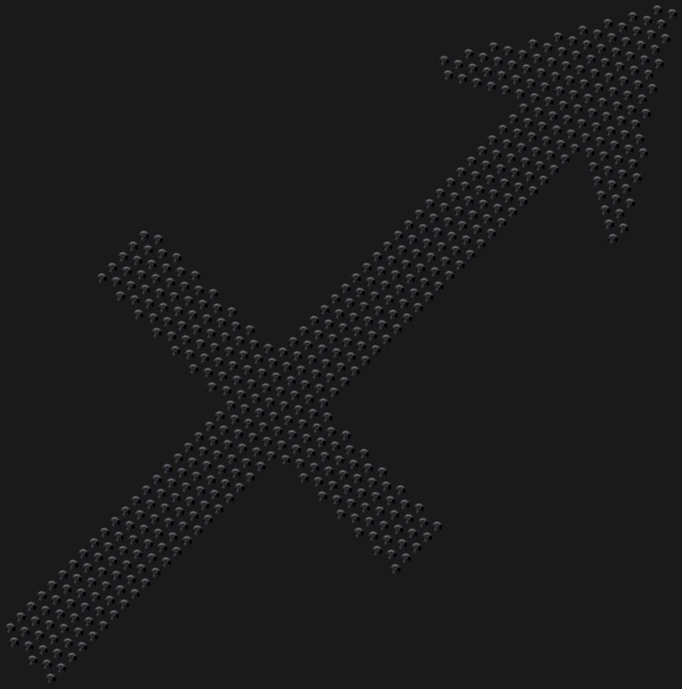 Трафарет Знак зодиака Стрелец — RHT_ZODIACSAGITTARIUS1_SS10_JET_BLACK