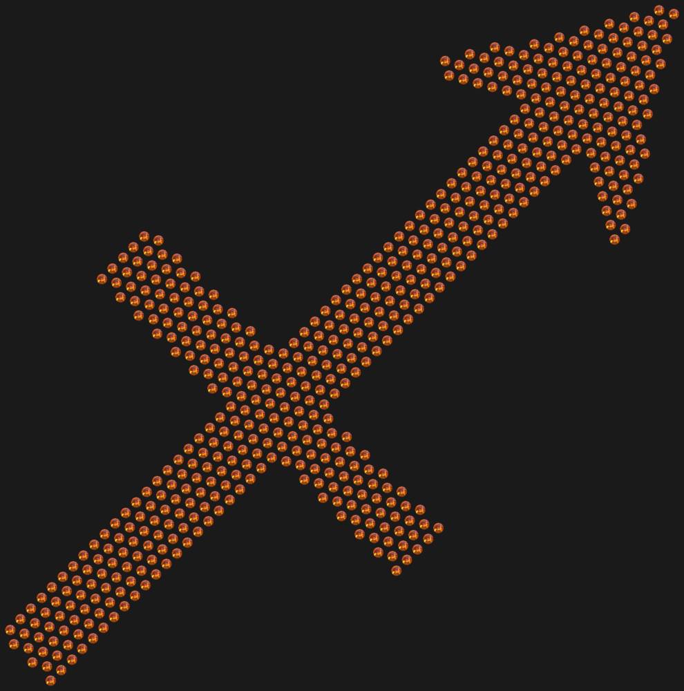 Трафарет Знак зодиака Стрелец — RHT_ZODIACSAGITTARIUS1_SS10_RED_VOLCANO