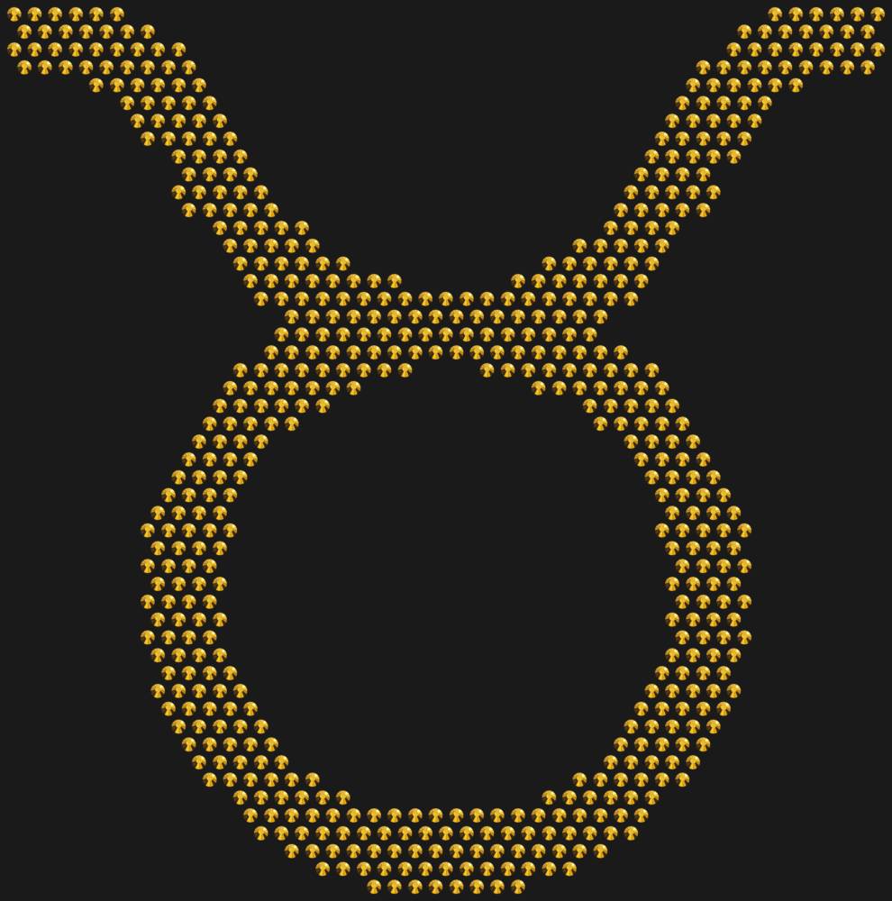 Трафарет Знак зодиака Телец — RHT_ZODIACTAURUS1_SS10_GOLD