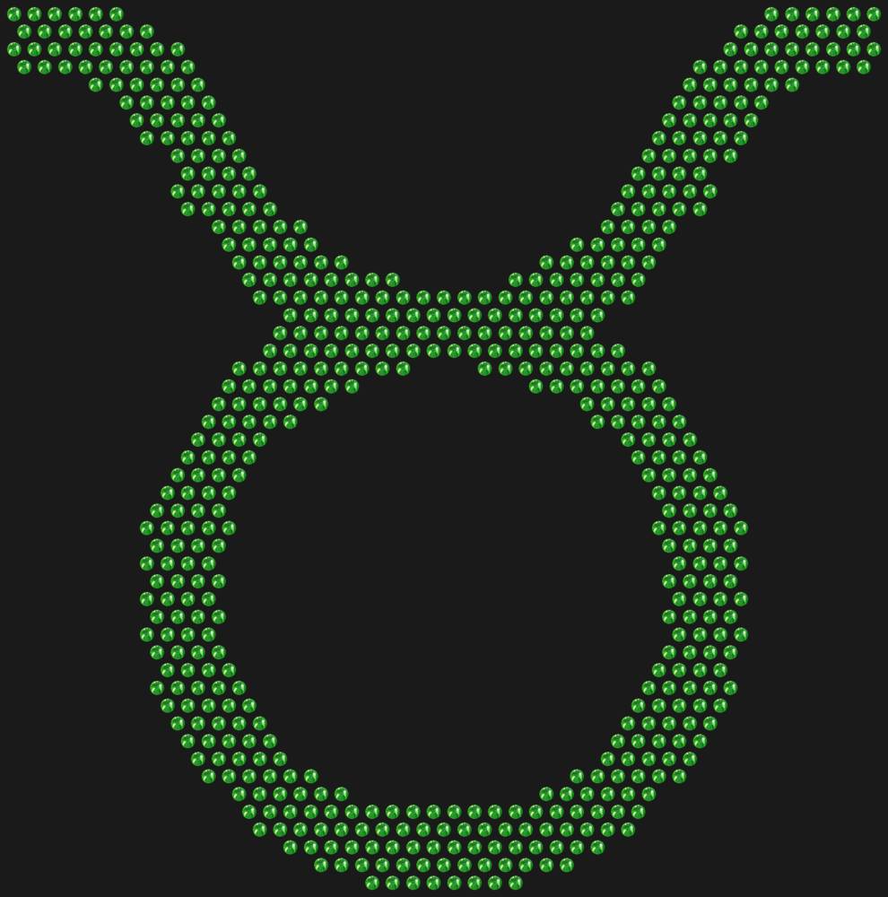 Трафарет Знак зодиака Телец — RHT_ZODIACTAURUS1_SS10_LT_PERIDOT