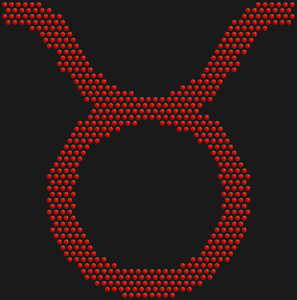 Трафарет Знак зодиака Телец — RHT_ZODIACTAURUS1_SS10_LT_SIAM