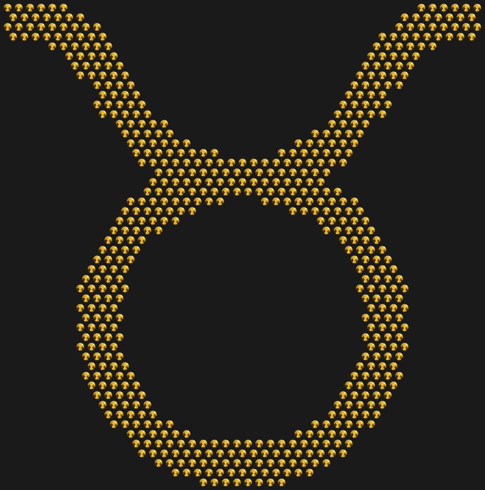 Трафарет Знак зодиака Телец — RHT_ZODIACTAURUS1_SS16_GOLD