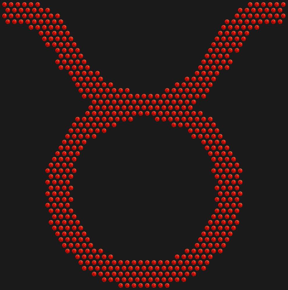 Трафарет Знак зодиака Телец — RHT_ZODIACTAURUS1_SS16_LT_SIAM