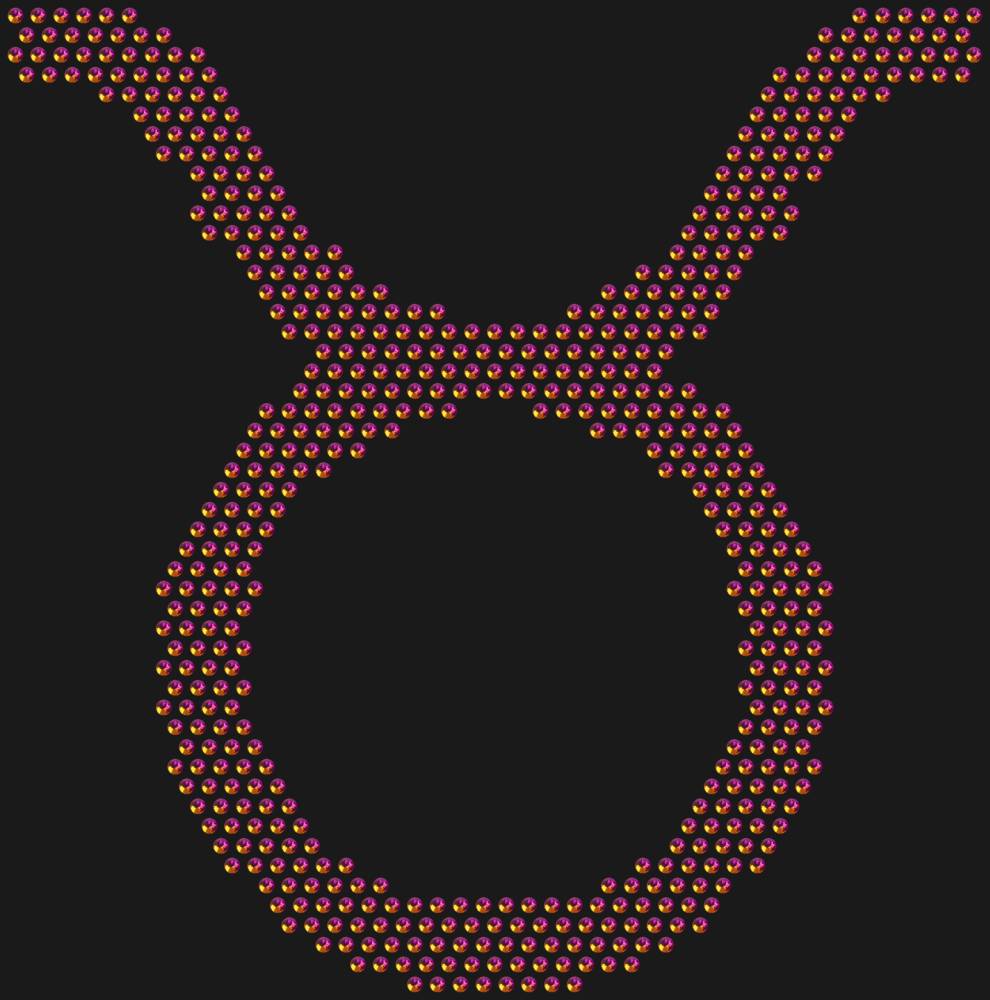 Трафарет Знак зодиака Телец — RHT_ZODIACTAURUS1_SS16_RAINBOW