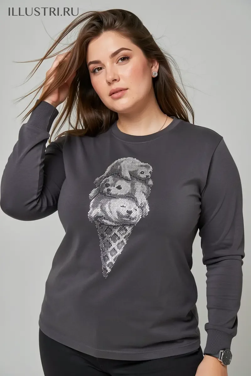 Визуализация Рожок с нерпами