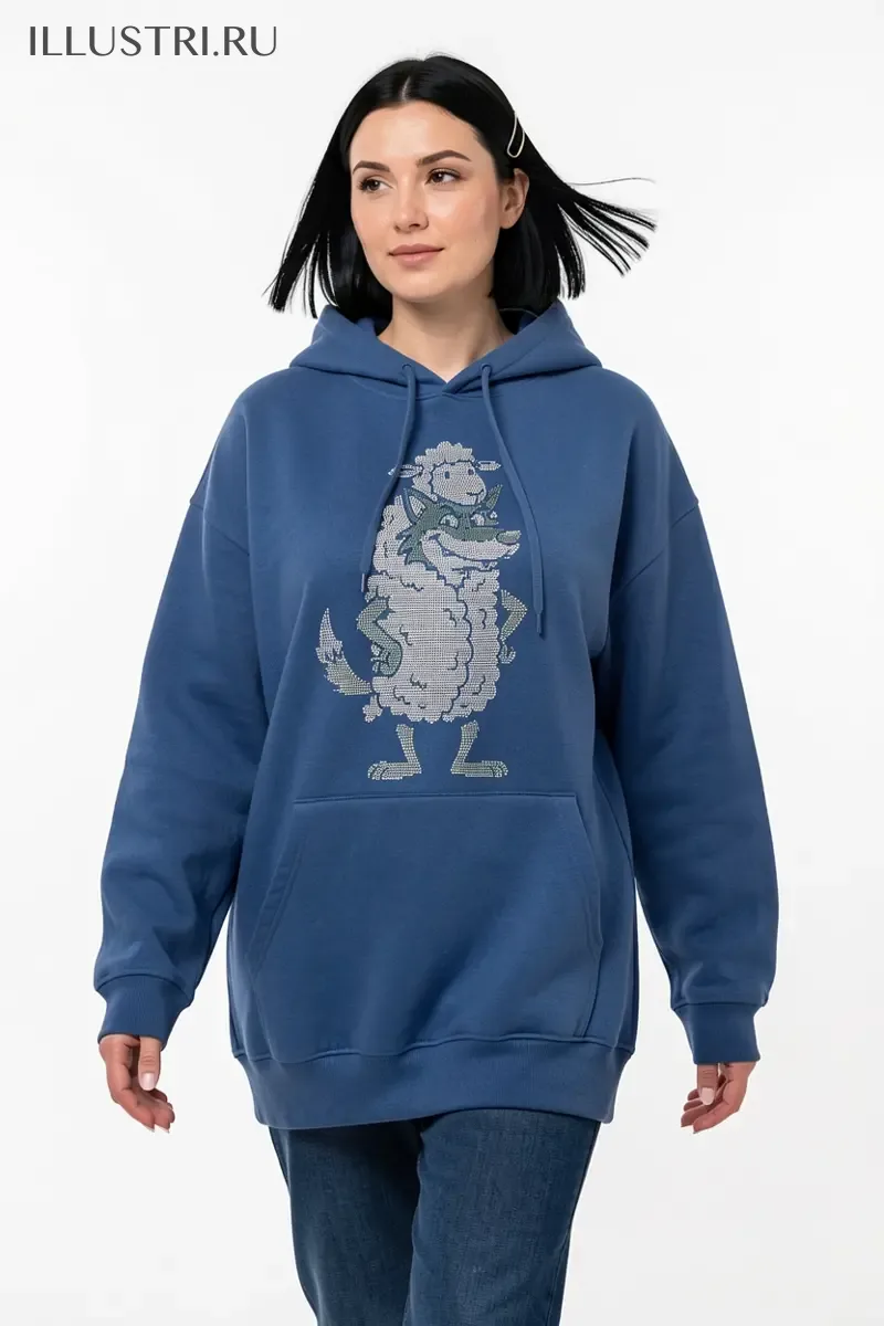 Визуализация Волк в овечьей шкуре