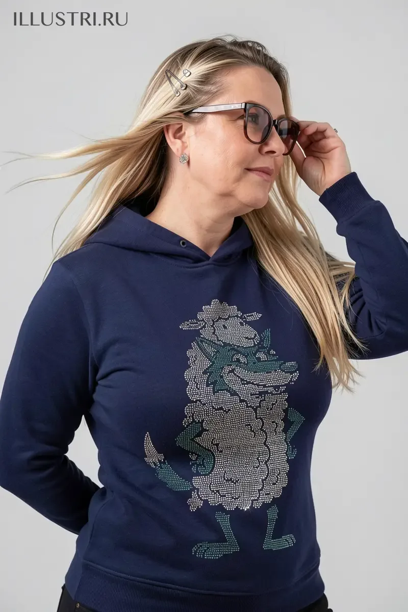 Визуализация Волк в овечьей шкуре